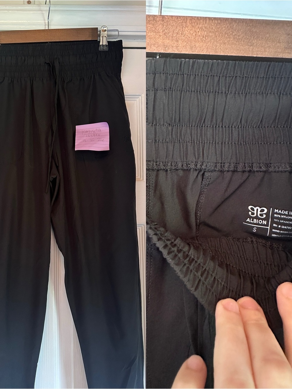 ALBION Fit Destination Jogger Black